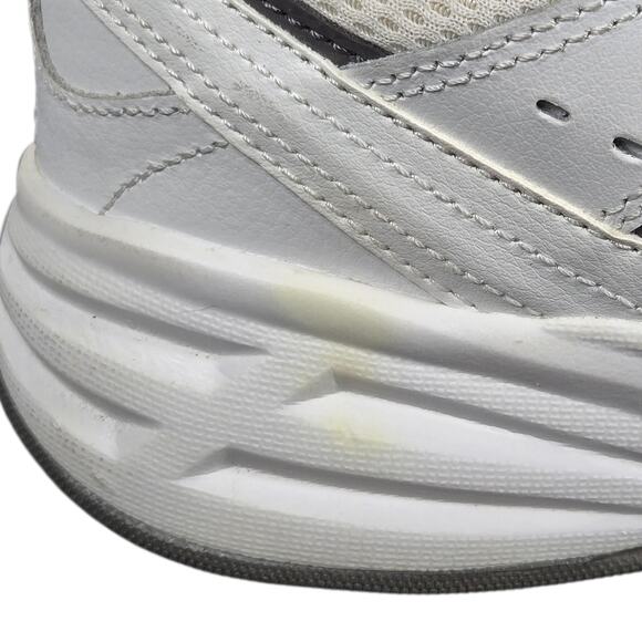 New Balance Sneakers Mens 8 401 V2 Athletic Walking Shoes‎ White Gray Leather